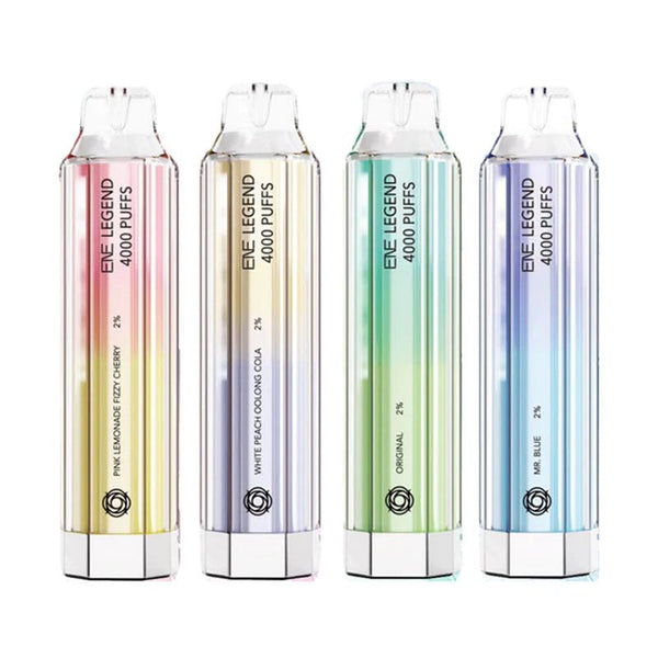 ENE Crystal Legend 4000 Puffs Prefilled Vape Pod Device, UK Vaper