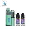 Fumot RandM Tornado 18000 Prefilled Vape Kit Box of 5, Blueberry On Ice Flavor