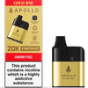 Gold Bar Apollo 20K Prefilled Vape Pod Kit - Cherry Fizz - UKVaper