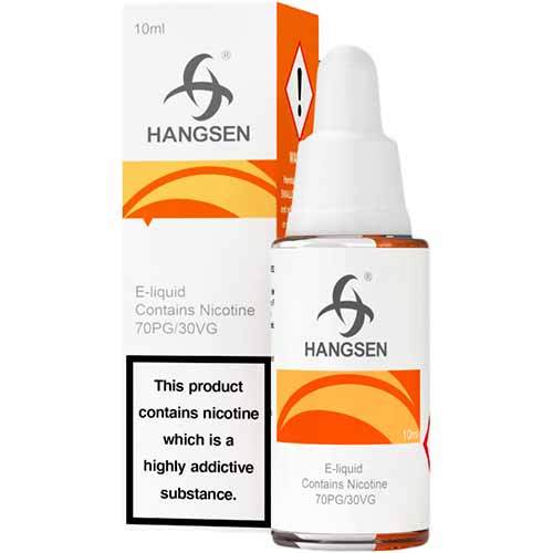 Hangsen 10ml Nic Salt E Liquid, Pack of 10, Orange Color