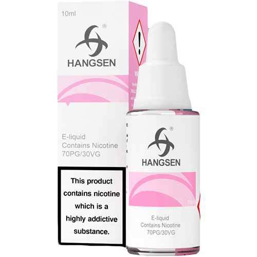 Hangsen 10ml Nic Salt E Liquid, Pack of 10, Pink Color