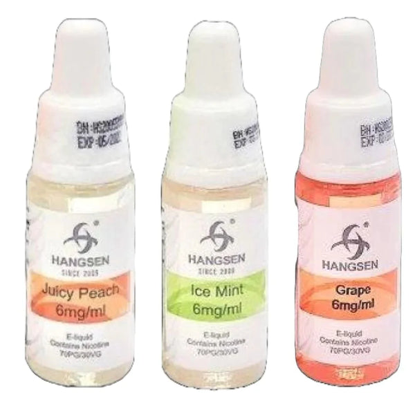 Hangsen 10ml Nic Salt E Liquid, Pack of 10, UK Vaper