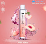 Hayati CrystalPro Max 4000 Puff Prefilled Vape Device, Juicy Peach Flavor