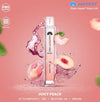 Hayati Crystal Pro Mini 600 Puff Prefilled Vape Bar Pod, Juicy Peach Flavor