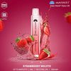 Hayati Crystal Pro Mini 600 Puff Prefilled Vape Bar Pod, Strawberry Mojito Flavor