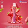 Hayati Crystal Pro Mini 600 Puff Prefilled Vape Bar Pod, Strawberry Raspberry Ice Flavor