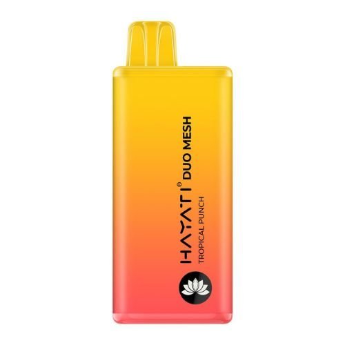 Hayati Duo Mesh 7000+ Puffs Prefilled Vape Box of 10 Tropical Punch Flavor