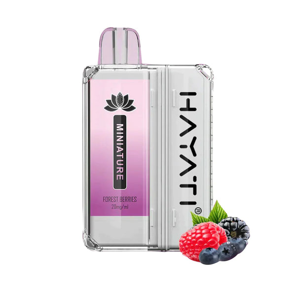 Hayati Miniature 600 Pod Kit , Forest Berries Flavor