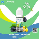 Hayati Pro Max 10ml Nic Salt E-Liquid - Pack of 10 Blue Razz Lemonade Flavour - UKVaper