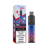 Hayati Pro Max Plus 6000 Disposable Vape Device20mg box of 5 , Blue Razz Cherry