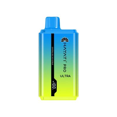 Hayati Pro Ultra 15000 Puffs Prefilled Vape Pod, Crystal Ice Flavor