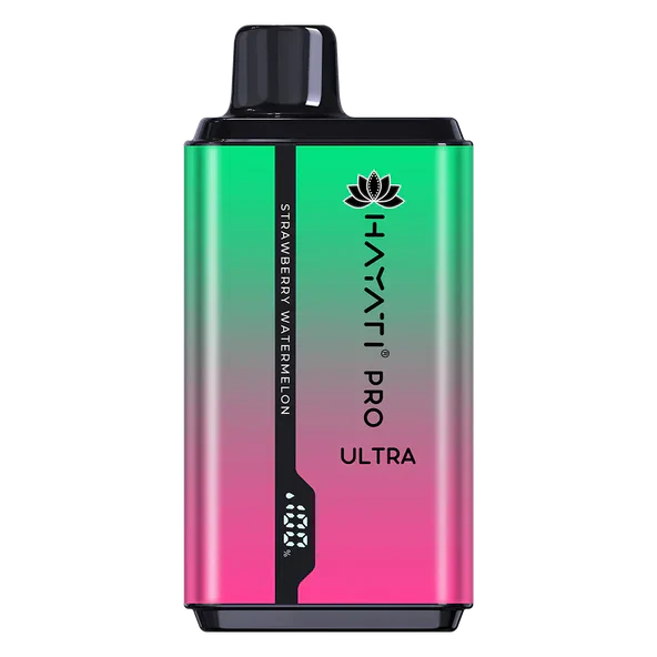 Hayati Pro Ultra 15000 Puffs Prefilled Vape Pod, Strawberry WatermelonFlavor