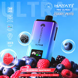 Hayati Pro Ultra Plus 25000 Prefilled Pod Kit, Blueberry Raspberry Flavor