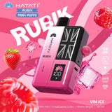 Hayati Rubik 7000 Puffs Pre Filled Vape Kit Pack of 5, Vim Ice Flavor