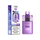 HQD Glow Air 70000 Prefilled Pod Vape Kit, Cherry Berry Flavor