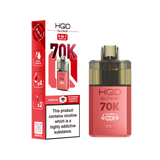 HQD Glow Air 70000 Prefilled Pod Vape Kit, Cherry Ice Flavor