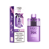 HQD Glow Air 70000 Prefilled Pod Vape Kit, Grape GB Flavor
