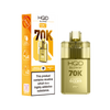 HQD Glow Air 70000 Prefilled Pod Vape Kit, Pineapple Ice Flavor