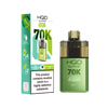 HQD Glow Air 70000 Prefilled Pod Vape Kit, Strawberry Kiwi Flavor