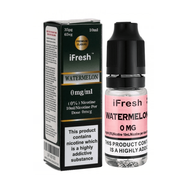 iFresh 10ml Nic Salt E-Liquid, Pack of 10, Watermelon Flavor
