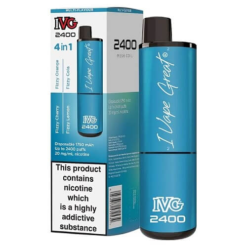 IVG 2400 Prefilled Vape Pod Device, Fizzy Edition