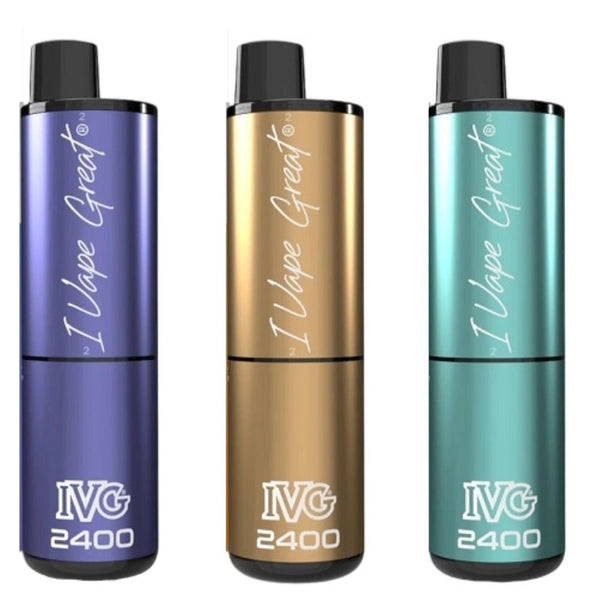 IVG 2400 Prefilled Vape Pod Device, UK Vaper