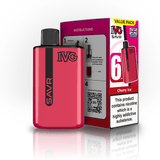 IVG SAVR 3000 Puff Prefilled Vape Kit Box of 5, Cherry Ice Flavor