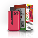 IVG SAVR 3000 Puff Prefilled Vape Kit Box of 5, Double Apple Flavor