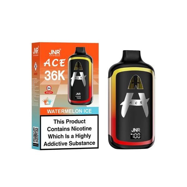 JNR Ace 36K Puffs Prefilled Pod Kit-Box of 5