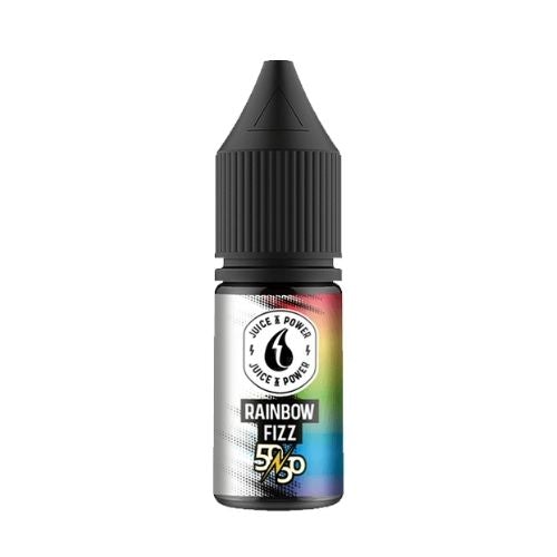 Juice N' Power 10ml Nic Salt E Liquid, Pack of 10, Rainbow Fizz Flavor