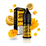 Just Juice 10ml E Liquid 50 50 Pack of 5, Mango Passion Fruit Flavor