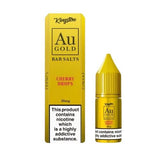 Kingston Au Gold Nic Salt E Liquid, Pack of 10, Cherry Drops Flavor