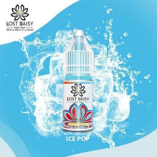 Lost Daisy 5000 Bar Salt 10ml Box of 10, Ice Pop Flavor