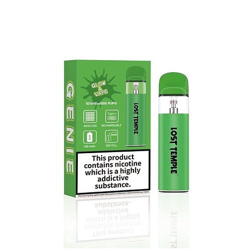 Lost Temple Genie Vape Kit, Green Colour