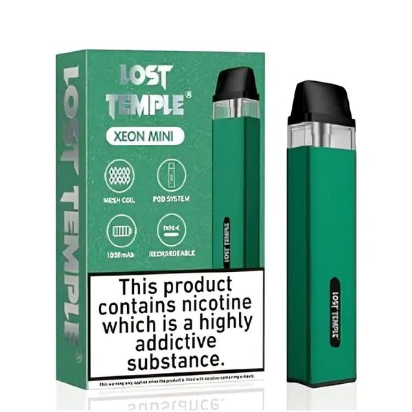 Lost Temple Xeon Mini Vape Kit, Green Colour