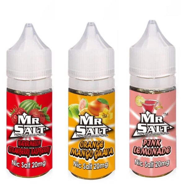 Mr Salt 10ml Nic Salt Eliquid, Pack of 5, UK Vaper