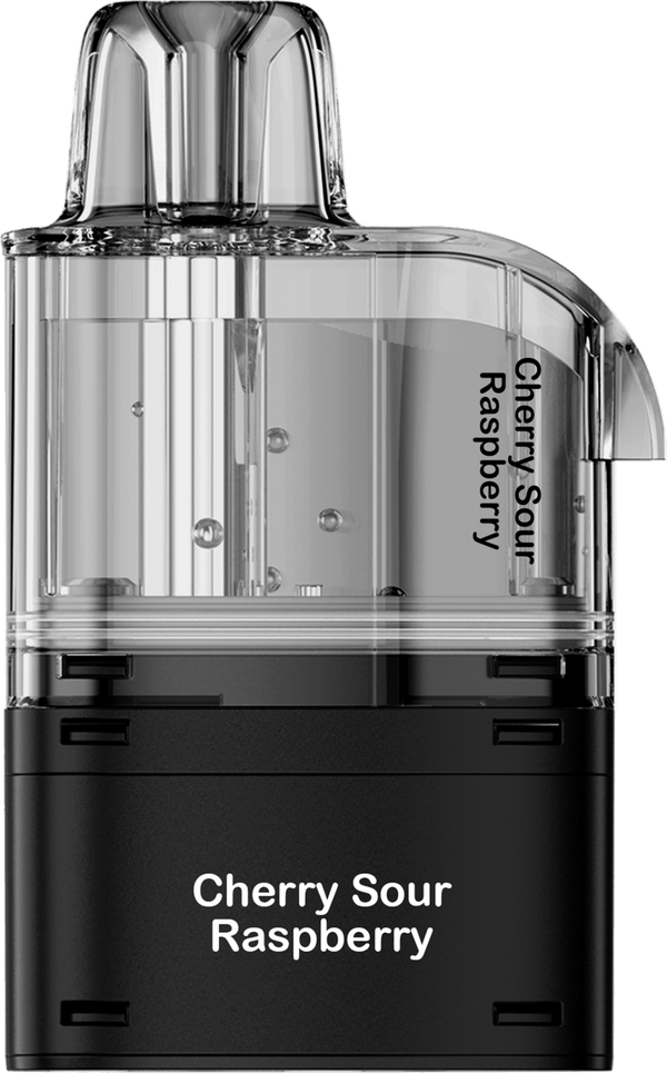 Nexel Thunder 15k Replacement Pods Pack of 10, Cherry Sour Raspberry Flavour