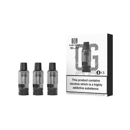 OG Slim Vape Pod - Pack of 3 - £9.89 - Free UK Delivery