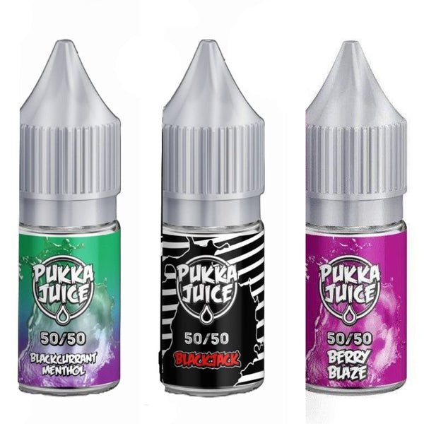 Pukka Juice 10ml Nic Salt E Liquid, Pack of 10, UK Vaper