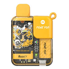 Pyne Pod Boost 8500 Puffs Prefilled Vape Kit Pack of 5, Pine Colade Ice Flavor