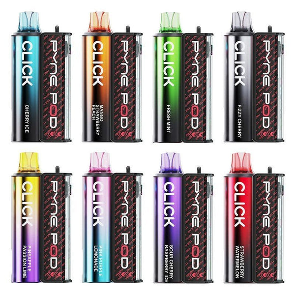 Pyne Pod Click 10K Starter Kit Box of 5, UK Vaper