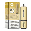 Quadro 4-in-1 2400 Puffs Prefilled Vape pod Device, Blueberry Sour Raspberry Flavor
