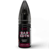 Riot Bar EDTN 10ml E Liquid, Pack of 10, Cherry Cola Flavor