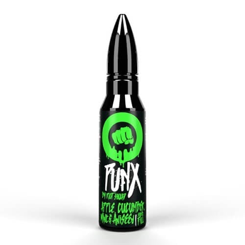 Riot Squad Shortfill E Liquid 50ml All Ranges, Apple Cucumber Flavor