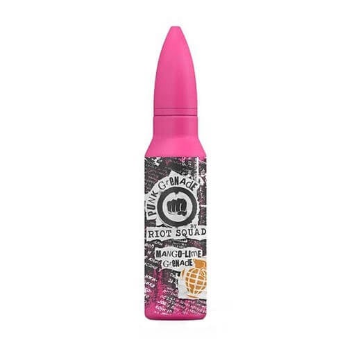 Riot Squad Shortfill E Liquid 50ml All Ranges, Mango Lime Grande Flavor