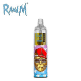 R&M Tornado 7000 Puffs Prefilled Vape Pod Bar Device, Strawberry Kiwi Flavor