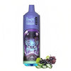R&M Tornado 9000 Prefilled Vape Pod Device Box of 10, Aloe Grape Flavor