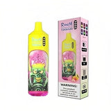 R&M Tornado 9000 Prefilled Vape Pod Device Box of 10, Pink Lemonade Flavor