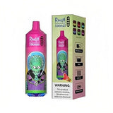 R&M Tornado 9000 Prefilled Vape Pod Device Box of 10, Watermelon Bubble Gum Flavor