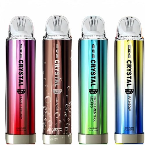 SKE Crystal Super Max 4500 Prefilled Pod Kit Box of 10, UK Vaper